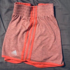 Adidas Pink and Coral Everyday Performance Shorts!